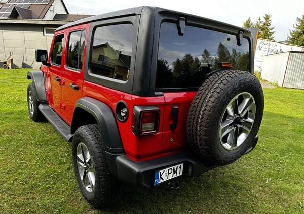 Jeep Wrangler cena 150000 przebieg: 23300, rok produkcji 2020 z Kobyłka małe 67